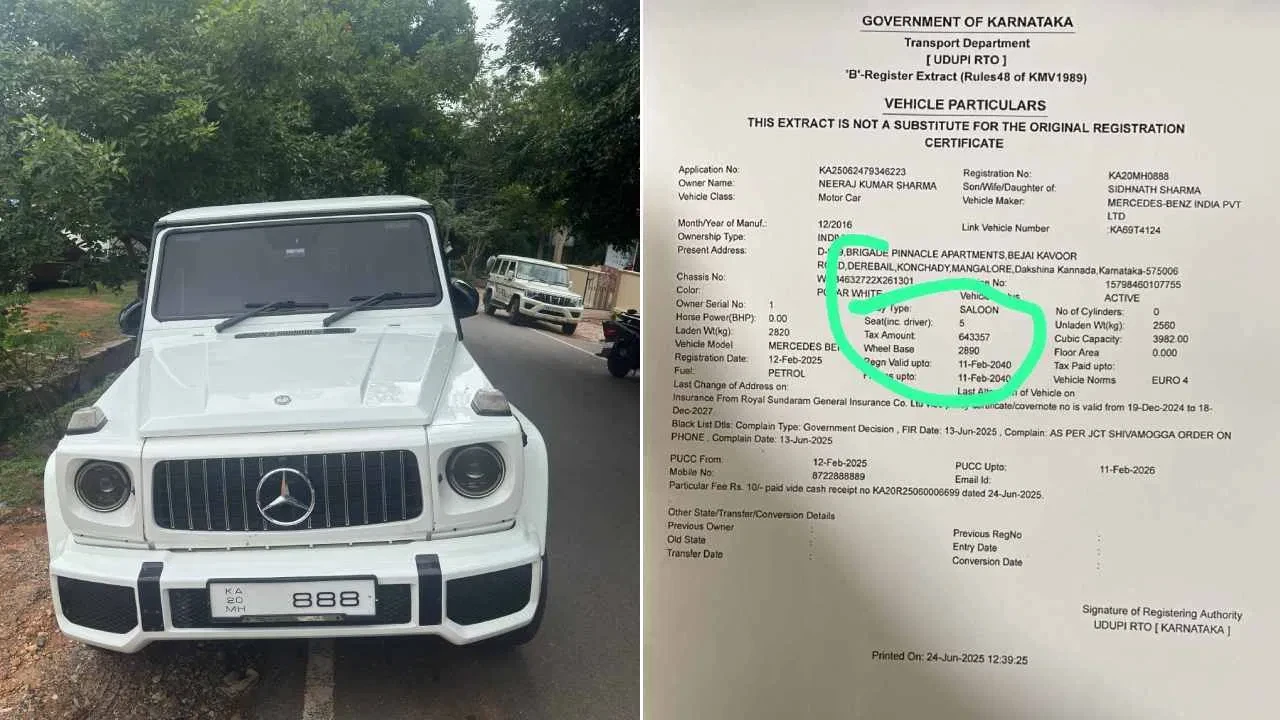 ಮಂಗಳೂರು: ಕೋಟಿ ರೂ. ಬೆಲೆಯ ಐಷಾರಾಮಿ ಕಾರಿಗೆ ಲಕ್ಷ ಮೌಲ್ಯದ ನೋಂದಣಿ: ಸಾರಿಗೆ ಇಲಾಖೆಯ ತೆರಿಗೆ ವಂಚನೆ ದಂಧೆ ಬಯಲು