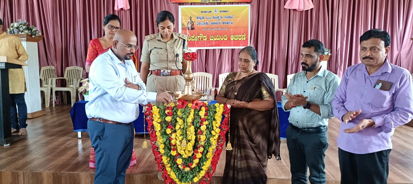 ಕಾರ್ಕಳ ತಾಲೂಕು ಆಡಳಿತದ ವತಿಯಿಂದ ಕೆಂಪೇಗೌಡ ಜಯಂತಿ ಆಚರಣೆ