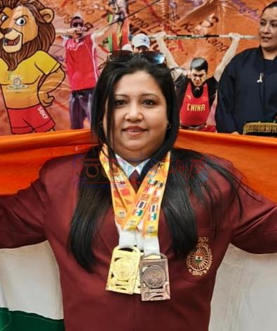 SBKF ಅಂತರಾಷ್ಟ್ರೀಯ ಕ್ರೀಡಾಕೂಟ: ಈಜು ಸ್ಪರ್ಧೆಯಲ್ಲಿ ಅಜೆಕಾರಿನ ವಿಜೇತ ವಿದ್ಯಾ ಪೈ ಅವರಿಗೆ2 ಚಿನ್ನ ಮತ್ತು 1 ಕಂಚಿನ ಪದಕ