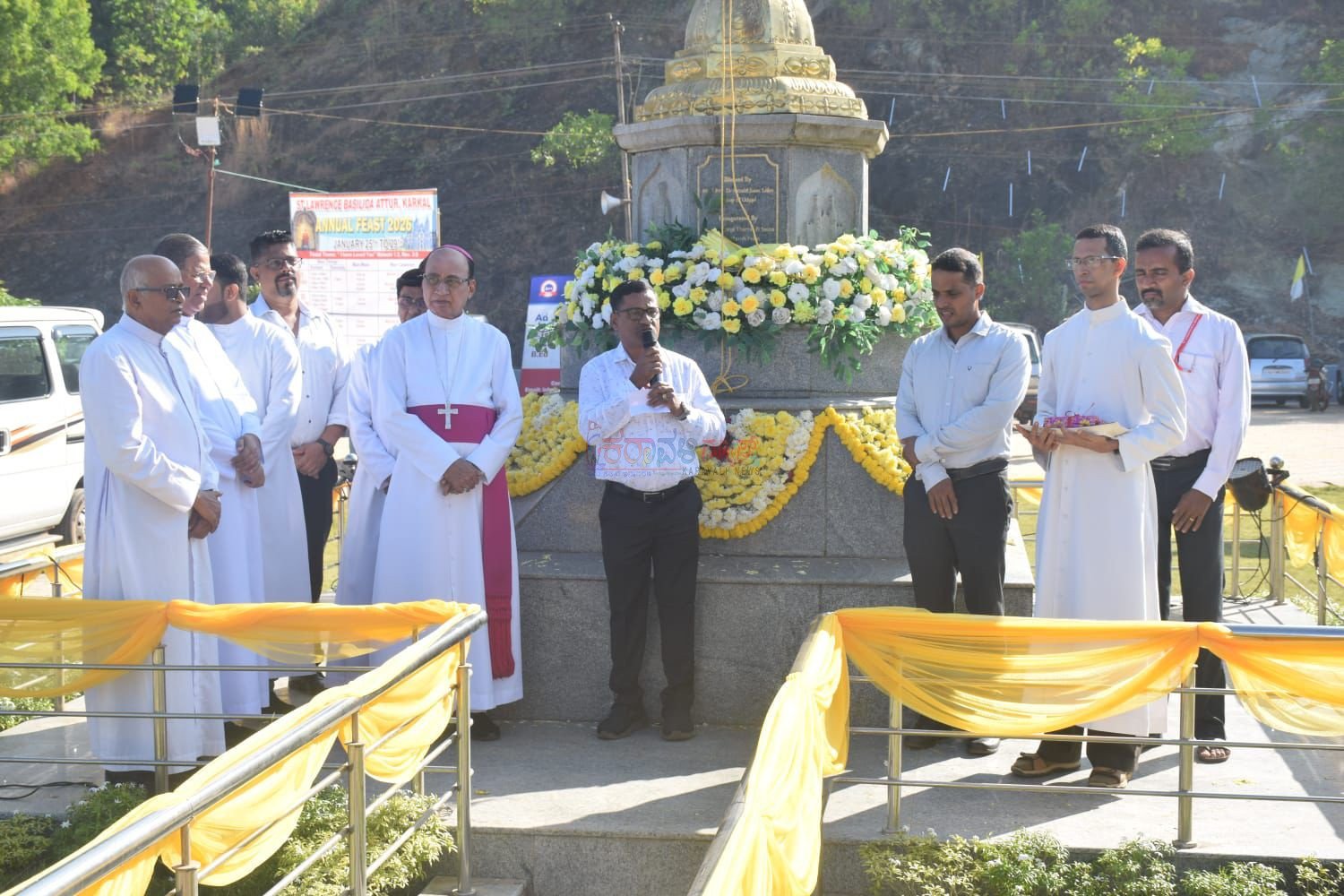 ಕಾರ್ಕಳದ ಅತ್ತೂರು ಸಂತ ಲಾರೆನ್ಸ್ ಮೈನರ್ ಬಸಿಲಿಕಾದ ವಾರ್ಷಿಕ ಜಾತ್ರಾ ಮಹೋತ್ಸವ ಆರಂಭ