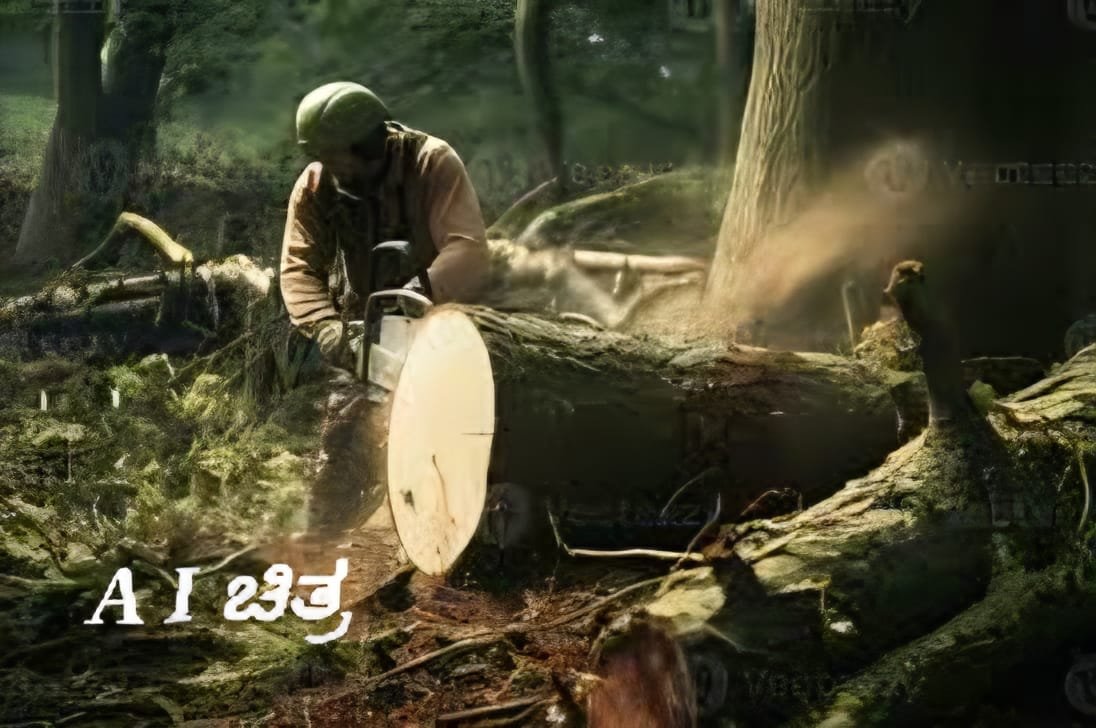 ಕೆರ್ವಾಶೆ ಪಂಚಾಯತ್ ಸದಸ್ಯನಿಂದಲೇ ಸರ್ಕಾರಿ ಮರಗಳನ್ನು ಕಡಿದ ಆರೋಪ: ಕಾನೂನು ಕ್ರಮಕ್ಕೆ ಸ್ಥಳೀಯರ ಆಗ್ರಹ