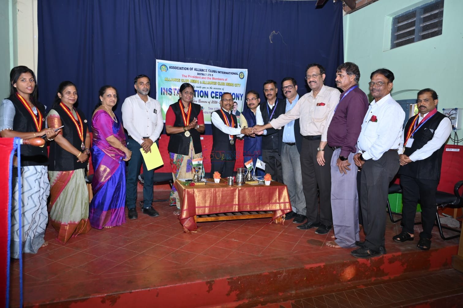 ಹೆಬ್ರಿ: ಅಲಯನ್ಸ್ ಕ್ಲಬ್ ಗಳ ಪದಪ್ರದಾನ ಕಾರ್ಯಕ್ರಮ