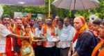 ಕಾರ್ಕಳ ಕುಂಟಲ್ಪಾಡಿ ಅಂಬಾಭವಾನಿ-ಗಾಲಿಮಾರಿ ದೇವಸ್ಥಾನದ ದಾರಿಗೆ ಅಡ್ಡಿಪಡಿಸಿ ಲೇಔಟ್ ನಿರ್ಮಾಣ: ರಸ್ತೆ ತೆರವಿಗೆ ಒತ್ತಾಯಿಸಿ ಕಾರ್ಕಳ ತಾಲೂಕು ಕಚೇರಿ ಮುಂಭಾಗದಲ್ಲಿ ಗ್ರಾಮಸ್ಥರಿಂದ ಪ್ರತಿಭಟನೆ