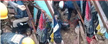ಮಂಗಳೂರು:  ಭಾರೀ ಮಳೆಗೆ ಕುಸಿದ ಹಂಚಿನ ಮನೆಯ ಮೇಲ್ಚಾವಣಿ-ಇಬ್ಬರು ಬಾಲಕಿಯರು ಸೇರಿ ಮೂವರು ಸ್ಥಳದಲ್ಲೇ ಸಾವು