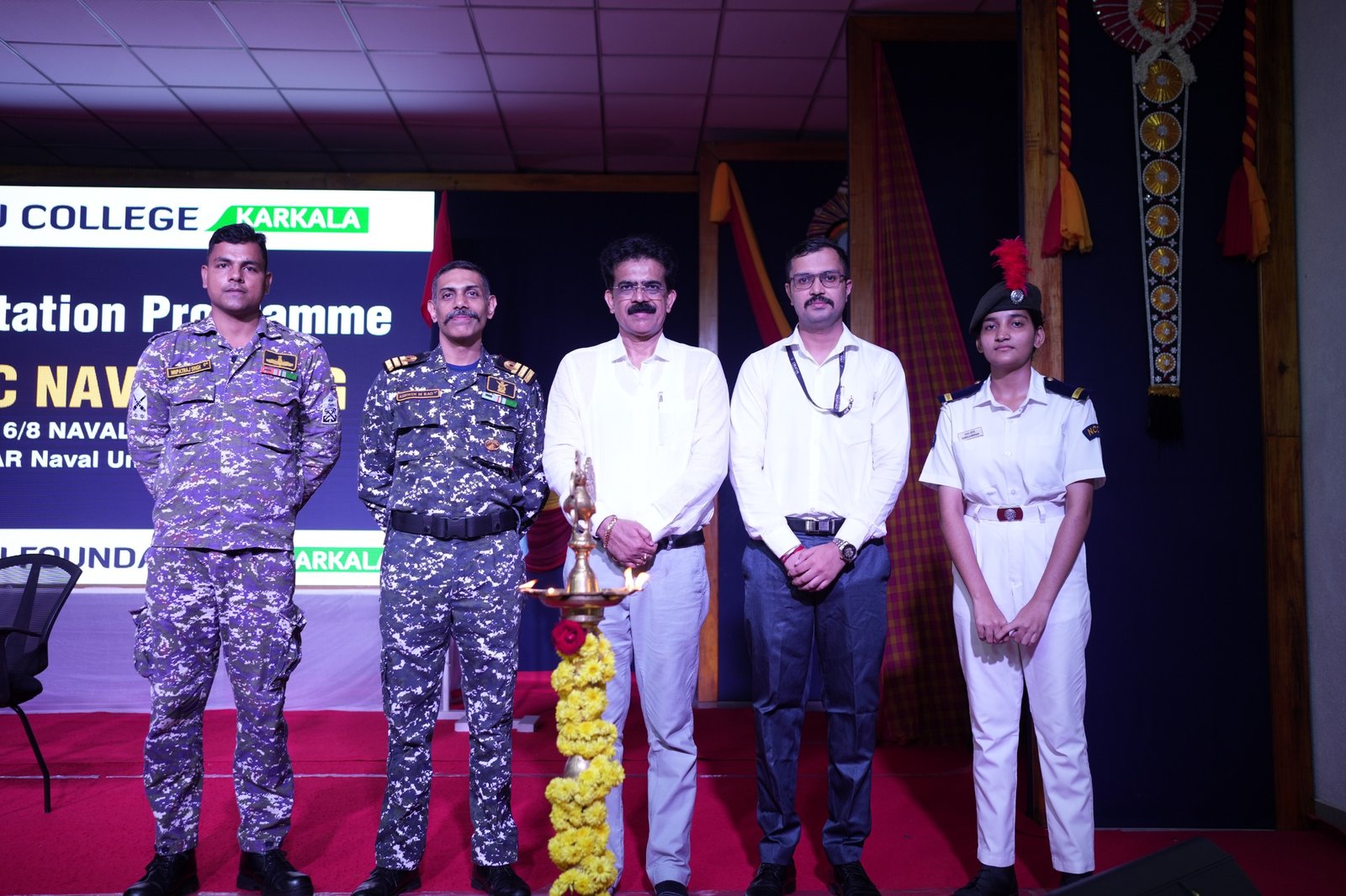ಕಾರ್ಕಳದ ಕ್ರಿಯೇಟಿವ್ ಪದವಿಪೂರ್ವ ಕಾಲೇಜಿನಲ್ಲಿ ನೂತನ ಎನ್ ಸಿ ಸಿ ಕೆಡೆಟ್ ಗಳ ಪರಿಚಯ ಕಾರ್ಯಕ್ರಮ