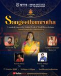 ಅ.7 ರಂದು ನಿಟ್ಟೆ ಕಾಲೇಜಿನಲ್ಲಿ ‘ಸಂಗೀತಾಮೃತ’ ಸಂಗೀತ ಕಾರ್ಯಕ್ರಮ