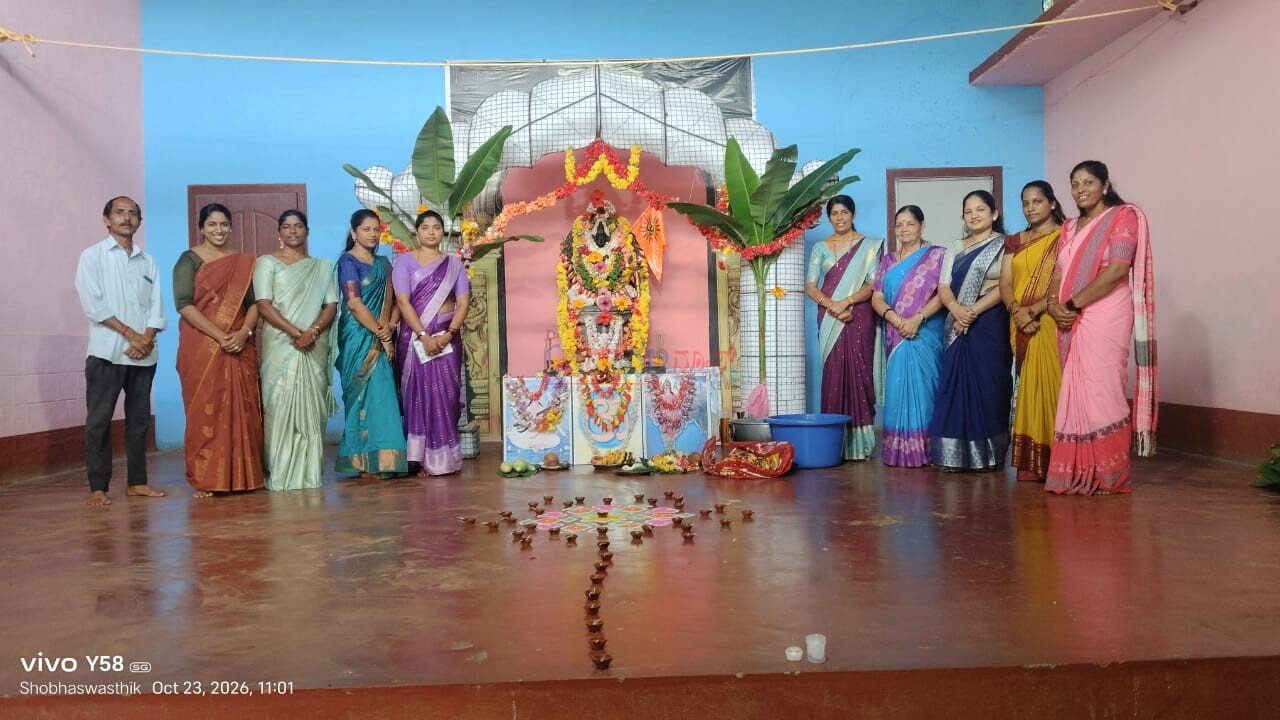ಕಾರ್ಕಳ: ಮಾಳ ಶ್ರೀ ಗುರುಕುಲ ಅನುದಾನಿತ ಶಾಲೆಯಲ್ಲಿ ಶಾರದಾ ಪೂಜೆ